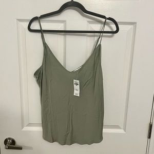 Abercrombie Scoop Neck Tank Top